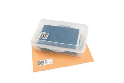 AVERY   zweckform etiquette pour codes qr, 45 x 45 mm, carr&eacute; noir