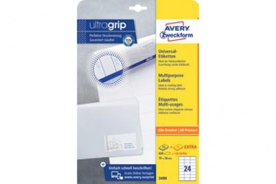 AVERY  Zweckform 6171 &Eacute;tiquettes multiusage 64x 45 mm (Import Allemagne)