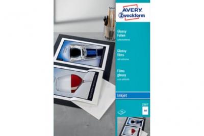 AVERY DENNISON Avery - Blanc - A4 (210 x 297 mm) 10 unit&eacute;s feuille transparente