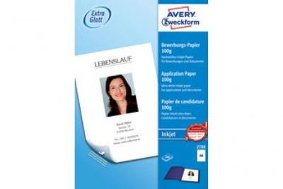 AVERY  Zweckform 2788 - Mat - ultra blanc - A4 (210 x 297 mm) - 100 g/m&sup2; - 200 feuille(s) papier