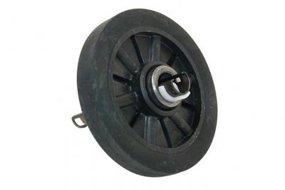 WHIRLPOOL Axe long avant et galet de tambour S&egrave;che-linge 481252898003 
