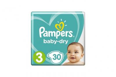 PAMPERS  Baby-Dry Taille 3 5-9 Kg X30 Couches