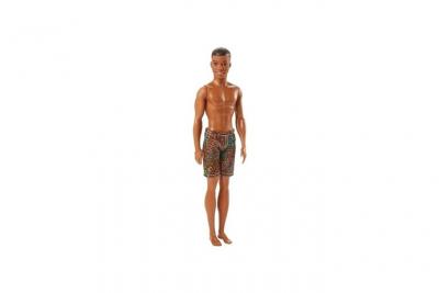 MATTEL Barbie - ken - short de plage marron AUC0887961383263