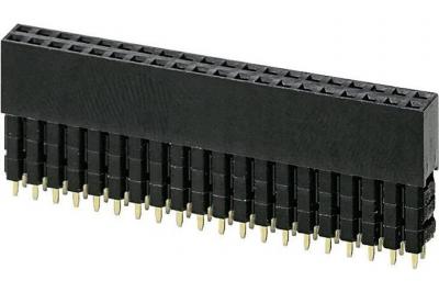 PHOENIX CONTACT Barrette &agrave; bornes Raspberry Pi PSTD 0,65X0,65/40-2,54 noir 1 pc(s)
