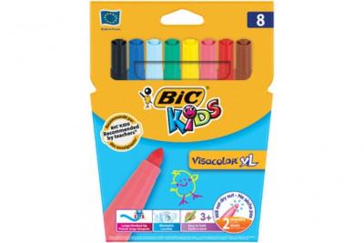 BIC  KIDS Feutre Visacolor, &eacute;tui en carton de 8