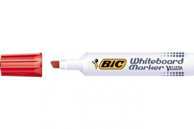 BIC Marqueur Velleda Pointe Biseaut&eacute;e Rouge