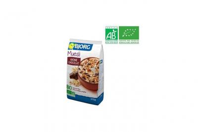 BJORG C&eacute;r&eacute;ales Bio Muesli Avoine Chocolat  - Le Paquet De 375 G