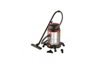 BLACK & DECKER Aspirateur eau et poussiere BLACK & DECKER - BXVC30XDE - Cuve inox - 30L (fonction soufflerie)