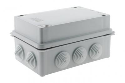 ZENITECH Bo&icirc;te &eacute;tanche rectangulaire 175x 110x 83mm &agrave; visser 1/4 de tour IP54