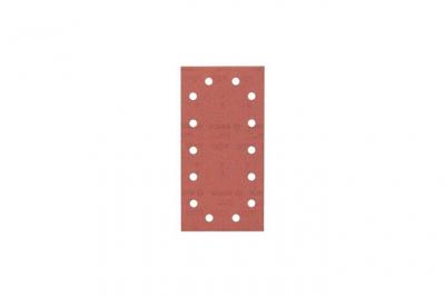 BOSCH Feuille abrasive 115x230 mm G240, bois, 14 trous, velcro, - 10 pi&egrave;ces