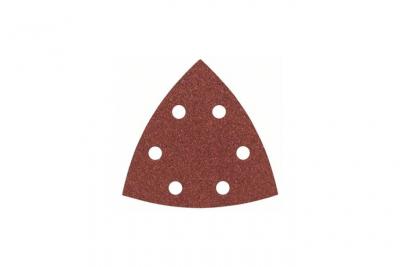 BOSCH  Accessoires - abrasifs delta auto -agrippant 93/g120/6trous