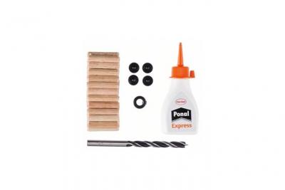 BOSCH ACCESSORIES Bosch 2609255305 Coffret &agrave; Goujons 30 Mm Diam&egrave;tre 6 Mm 32 Pi&egrave;ces
