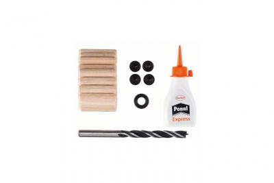 BOSCH ACCESSORIES Bosch 2609255306 Coffret &agrave; Goujons 40 Mm Diam&egrave;tre 8 Mm 32 Pi&egrave;ces