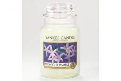 YANKEE CANDLE  bougie grande jarre, &laquo; Jasmin de minuit &raquo;