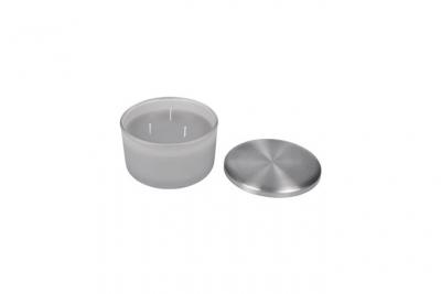 HOMEA Bougie Parfum&eacute;e Verrine ""tropical Fresh"" 13cm Nuage De Coton