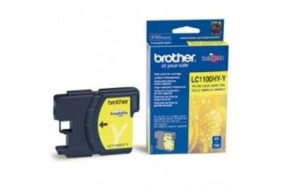 BROTHER Cartouche  LC 1100HY Jaune HC