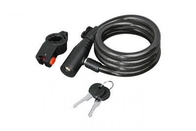 HAMA  Serrure De C&acirc;ble En Spirale Pour V&eacute;lo 120 Cm Noir