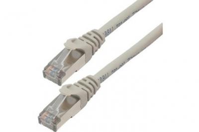 MCL SAMAR Cordon de brassage rj45 cat 6 a sftp lszh mcl 20m gris FCC6ABMSHF-20M