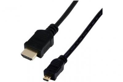 MCL  Samar MC386 - C&acirc;ble HDMI - HDMI m&acirc;le pour HDMI micro m&acirc;le - 2 m