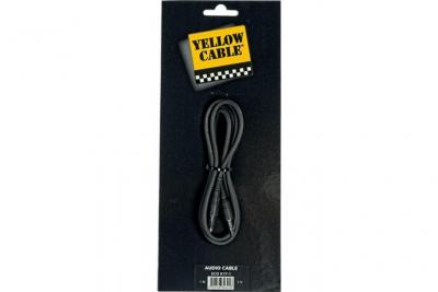 YELLOW CABLE C&acirc;ble mini jack st&eacute;r&eacute;o 3,5 Yellow C&acirc;ble K17 1 m&egrave;tre
