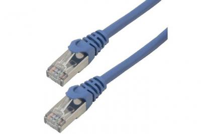 MCL SAMAR MCL C&acirc;ble r&eacute;seau Cat 6A S/FTP LSZH Bleu 20 m