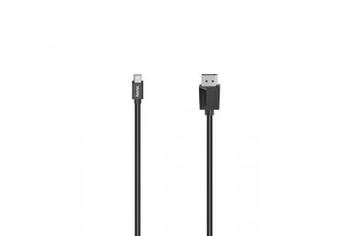 HAMA C&acirc;ble vid&eacute;o, mini fiche DP - fiche Display Port, Ultra-HD 4K, 1,50 m
