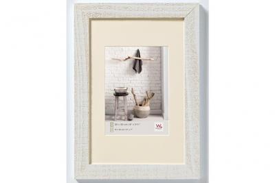 WALTHER  Design HO050V Home, cadre en bois, blanc polaire, 40 x 50 cm