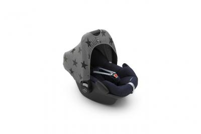 DOOKY  Canopy pour si&egrave;ge auto cosy Grey Stars
