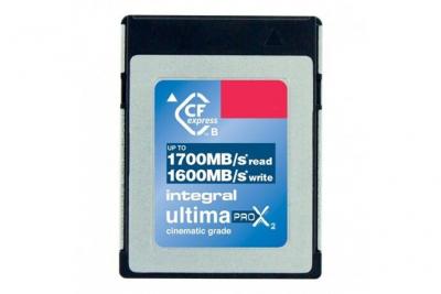 INTEGRAL  Carte CFexpress Type B 2.0 Cinematic 8k RAW 4K120 500MB/s 1TB