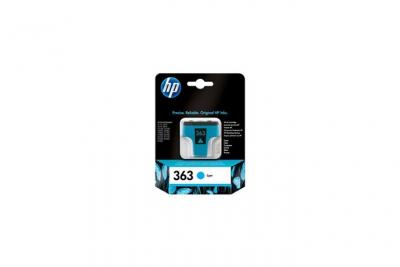 HP Cartouche d'encre 363 original - cyan
