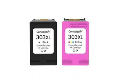  Cartouche compatible - Cartridgeify cartouche compatible avec hp 303 303xl cartouche d'encre multipack, pour tango, tango x, envy photo 6220 6230 6232 6234 7130 7134 7830 