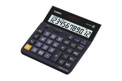 CASIO DH-12 TER - Calculatrice de bureau - 12 chiffres - panneau solaire, pile 