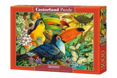 CASTORLAND Puzzle 3000 pi&egrave;ces : Toucans aille Unique Coloris Unique