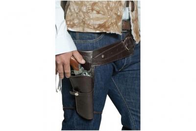 SMIFFYS Ceinture bandit du western avec &eacute;tui adulte