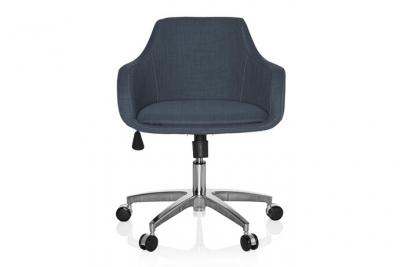 Chaise de bureau / Chaise pivotante SHAPE 100 gris fonc&eacute; hjh OFFICE