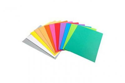 EXACOMPTA  Paquet De 50 Chemises Bahia En Carte 220 Grammes Assortis