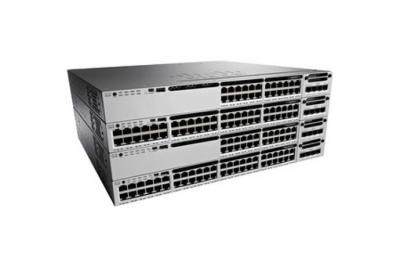 CISCO  Catalyst WS-C3850-24T-L commutateur r&eacute;seau G&eacute;r&eacute; L3 Gigabit Ethernet (10/100/1000) Noir, Gris - Neuf