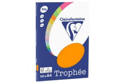 TROPHEE Ramette de 100 Feuilles de Papier universel Troph&eacute;e A4 80g Couleurs intenses