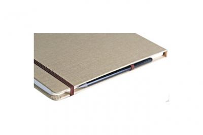 CLAIREFONTAINE Carnet Voyage Goldline - Format A5 30 Feuilles