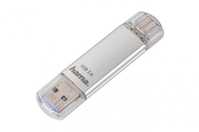 HAMA Cl&eacute; USB ""C-Laeta pouces , USB3.1/USB3.0 Type-C, 16GB, 40MB/s, argent 