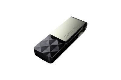 SILICON POWER Cl&eacute; USB  Blaze B30 64 GB Noir 