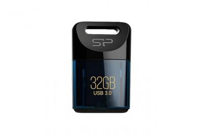 SILICON POWER  32&nbsp;Go Jewel J06&nbsp;USB 3.0&nbsp;Mini Flash Drive, Bleu Fonc&eacute; (sp032gbuf3j06&nbsp;V1d) 