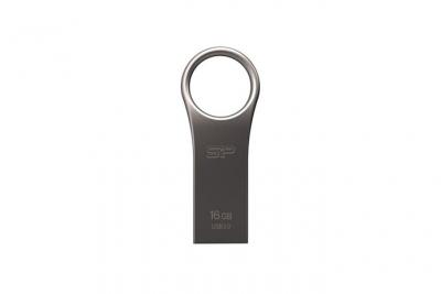 SILICON POWER Cl&eacute; USB  Jewel J80 16 GB Titane 