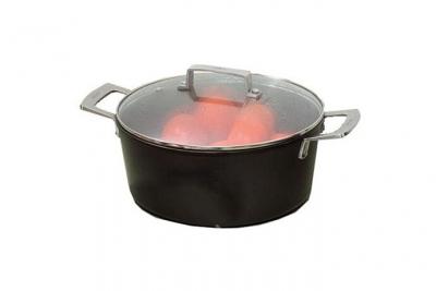 VALIRA Cocotte fonte d'aluminium 24cm + couvercle -  - 4669/25