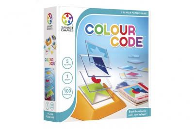  Smart Games - Colour Code, Puzzle Game with 100 Challenges, 5+ Years