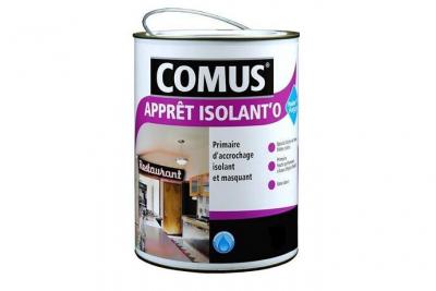 COMUS  - APPRET ISOLANT'O primaire masquant hydrofuge 3L Blanc - 28817