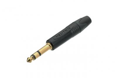 NEUTRIK  - Jack 6.35 mm m&acirc;le, droit NP3X-B Nombre de p&ocirc;les (num): 3 st&eacute;r&eacute;o noir 1 pc(s)