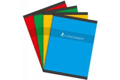 CONQUERANT SEPT Conqu&eacute;rant sept cahier, 240 x 320 mm, quadrill&eacute;, 192 pages 100104634