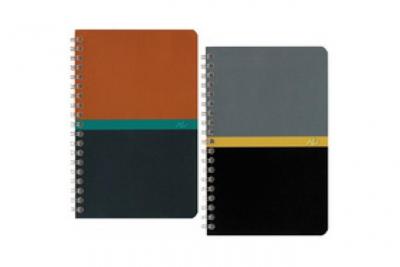 CONQUERANT Carnet spirales  11x17 petit carreaux 70g 180p