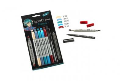 COPIC  marqueurs ciao 5+1 set, manga 2 cz22075557